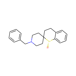 [O-][S@@+]1c2ccccc2CCC12CCN(Cc1ccccc1)CC2 ZINC000013779397