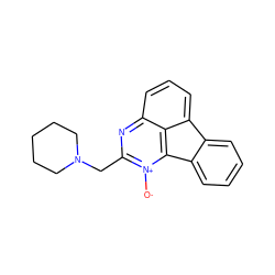 [O-][n+]1c(CN2CCCCC2)nc2cccc3c2c1-c1ccccc1-3 ZINC000057680052