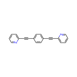 C(#Cc1ccccn1)c1ccc(C#Cc2ccccn2)cc1 ZINC000207487020
