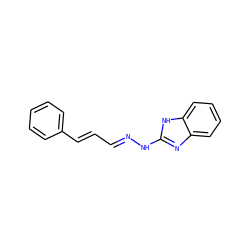 C(/C=C/c1ccccc1)=NNc1nc2ccccc2[nH]1 ZINC000253995059
