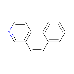 C(=C\c1cccnc1)\c1ccccc1 ZINC000013684559