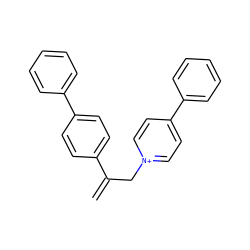 C=C(C[n+]1ccc(-c2ccccc2)cc1)c1ccc(-c2ccccc2)cc1 ZINC000029134986