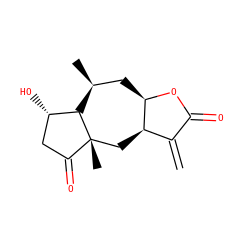 C=C1C(=O)O[C@@H]2C[C@H](C)[C@@H]3[C@@H](O)CC(=O)[C@@]3(C)C[C@H]12 ZINC000006038023