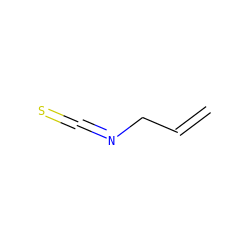C=CCN=C=S ZINC000001687017