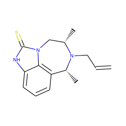 C=CCN1[C@@H](C)Cn2c(=S)[nH]c3cccc(c32)[C@H]1C ZINC000027990083