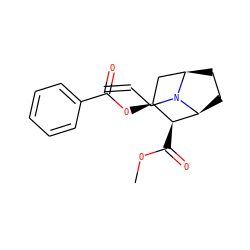 C=CCN1[C@H]2CC[C@@H]1C[C@H](OC(=O)c1ccccc1)[C@@H]2C(=O)OC ZINC000036177527