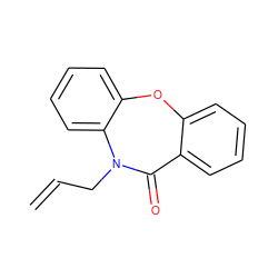C=CCN1C(=O)c2ccccc2Oc2ccccc21 ZINC000005852481