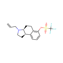 C=CCN1CC[C@@H]2c3cccc(OS(=O)(=O)C(F)(F)F)c3CC[C@@H]21 ZINC000036187788