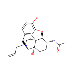 C=CCN1CC[C@]23c4c5ccc(O)c4O[C@H]2[C@H](NC(C)=O)CC[C@@]3(O)[C@H]1C5 ZINC000095555771