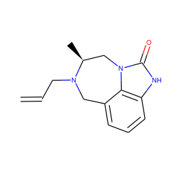 C=CCN1Cc2cccc3[nH]c(=O)n(c23)C[C@@H]1C ZINC000003797553