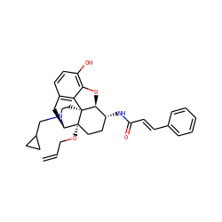 C=CCO[C@@]12CC[C@@H](NC(=O)/C=C/c3ccccc3)[C@@H]3Oc4c(O)ccc5c4[C@@]31CCN(CC1CC1)[C@@H]2C5 ZINC000044418190