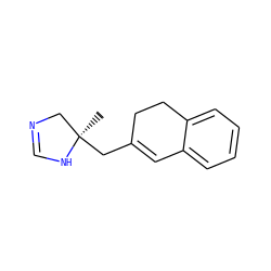 C[C@@]1(CC2=Cc3ccccc3CC2)CN=CN1 ZINC000013862142