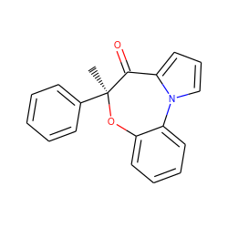 C[C@@]1(c2ccccc2)Oc2ccccc2-n2cccc2C1=O ZINC000001645429