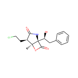 C[C@@]12OC(=O)[C@]1([C@@H](O)Cc1ccccc1)NC(=O)[C@@H]2CCCl ZINC000103239058