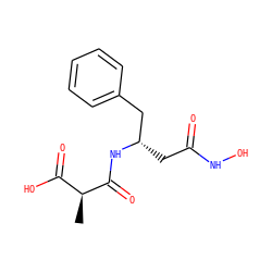 C[C@@H](C(=O)O)C(=O)N[C@@H](CC(=O)NO)Cc1ccccc1 ZINC000029544838