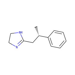 C[C@@H](CC1=NCCN1)c1ccccc1 ZINC000013520043