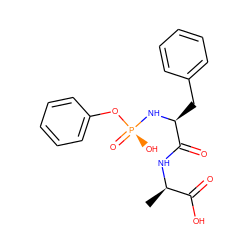 C[C@@H](NC(=O)[C@H](Cc1ccccc1)N[P@@](=O)(O)Oc1ccccc1)C(=O)O ZINC000027183230