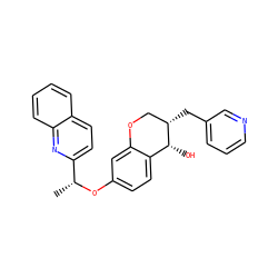 C[C@@H](Oc1ccc2c(c1)OC[C@H](Cc1cccnc1)[C@@H]2O)c1ccc2ccccc2n1 ZINC000003786477