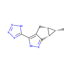 C[C@@H]1[C@@H]2c3n[nH]c(-c4nnn[nH]4)c3C[C@H]12 ZINC000049089310