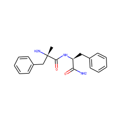 C[C@](N)(Cc1ccccc1)C(=O)N[C@@H](Cc1ccccc1)C(N)=O ZINC000096272475