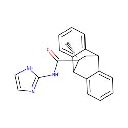 C[C@]1(C(=O)Nc2ncc[nH]2)CC2c3ccccc3C1c1ccccc12 ZINC000040901102