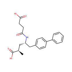 C[C@H](C[C@@H](Cc1ccc(-c2ccccc2)cc1)NC(=O)CCC(=O)O)C(=O)O ZINC000001536201
