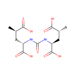 C[C@H](C[C@H](NC(=O)N[C@@H](C[C@@H](C)C(=O)O)C(=O)O)C(=O)O)C(=O)O ZINC000013529667