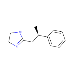 C[C@H](CC1=NCCN1)c1ccccc1 ZINC000013520050