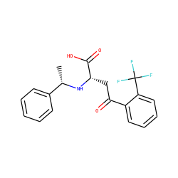 C[C@H](N[C@@H](CC(=O)c1ccccc1C(F)(F)F)C(=O)O)c1ccccc1 ZINC000084604763
