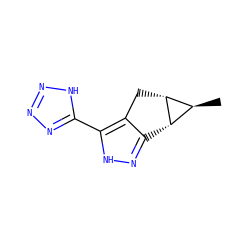 C[C@H]1[C@@H]2c3n[nH]c(-c4nnn[nH]4)c3C[C@@H]21 ZINC000049036555