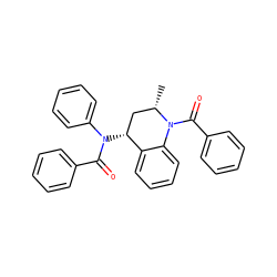 C[C@H]1C[C@@H](N(C(=O)c2ccccc2)c2ccccc2)c2ccccc2N1C(=O)c1ccccc1 ZINC000002270590