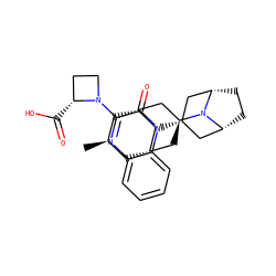 C[C@H]1C[C@H]2C[C@@H](C1)C[C@H](N1[C@H]3CC[C@@H]1C[C@H](n1c(=O)c(N4CC[C@H]4C(=O)O)nc4ccccc41)C3)C2 ZINC001772599416