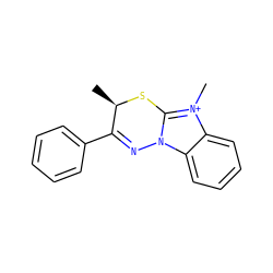 C[C@H]1Sc2n(c3ccccc3[n+]2C)N=C1c1ccccc1 ZINC000004813660