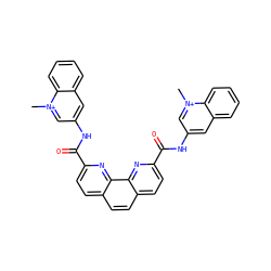 C[n+]1cc(NC(=O)c2ccc3ccc4ccc(C(=O)Nc5cc6ccccc6[n+](C)c5)nc4c3n2)cc2ccccc21 ZINC000029047404