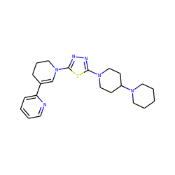 C1=C(c2ccccn2)CCCN1c1nnc(N2CCC(N3CCCCC3)CC2)s1 ZINC000084651865
