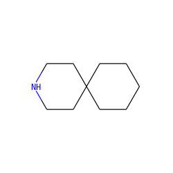 C1CCC2(CC1)CCNCC2 ZINC000001581015