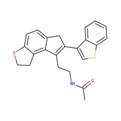 CC(=O)NCCC1=C(c2csc3ccccc23)Cc2ccc3c(c21)CCO3 ZINC000071319440