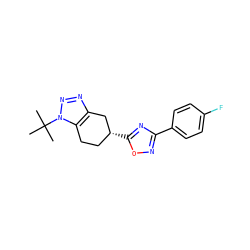 CC(C)(C)n1nnc2c1CC[C@@H](c1nc(-c3ccc(F)cc3)no1)C2 ZINC000653768987