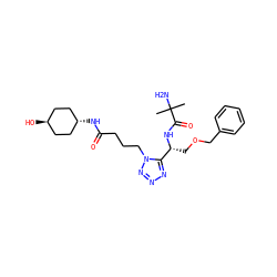 CC(C)(N)C(=O)N[C@H](COCc1ccccc1)c1nnnn1CCCC(=O)N[C@H]1CC[C@H](O)CC1 ZINC000261191059