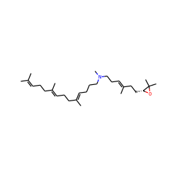 CC(C)=CCC/C(C)=C/CC/C(C)=C/CCCN(C)CC/C=C(\C)CC[C@H]1OC1(C)C ZINC000005158554