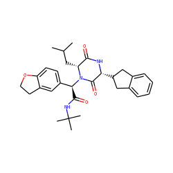 CC(C)C[C@@H]1C(=O)N[C@H](C2Cc3ccccc3C2)C(=O)N1[C@@H](C(=O)NC(C)(C)C)c1ccc2c(c1)CCO2 ZINC000044031805