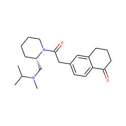 CC(C)N(C)C[C@@H]1CCCCN1C(=O)Cc1ccc2c(c1)CCCC2=O ZINC000013738798