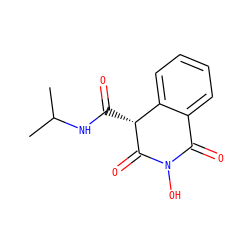 CC(C)NC(=O)[C@H]1C(=O)N(O)C(=O)c2ccccc21 ZINC000204600980