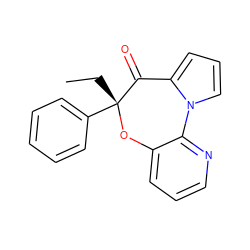 CC[C@]1(c2ccccc2)Oc2cccnc2-n2cccc2C1=O ZINC000000007751