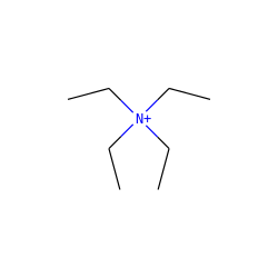 CC[N+](CC)(CC)CC ZINC000000896981