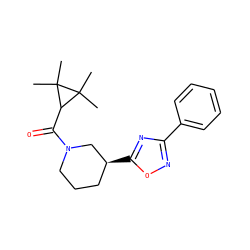 CC1(C)C(C(=O)N2CCC[C@H](c3nc(-c4ccccc4)no3)C2)C1(C)C ZINC000095588579