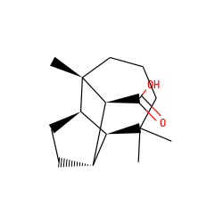 CC1(C)CCC[C@]2(C)[C@@H](C(=O)O)[C@H]3CC[C@@H]2[C@H]31 ZINC000028645592