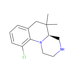 CC1(C)Cc2cccc(Cl)c2N2CCNC[C@@H]21 ZINC001772629169