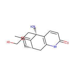 CC1=C[C@H]2Cc3[nH]c(=O)ccc3[C@](N)(C1)/C2=C/CO ZINC000101110523