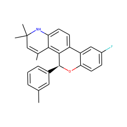 CC1=CC(C)(C)Nc2ccc3c(c21)[C@H](c1cccc(C)c1)Oc1ccc(F)cc1-3 ZINC000013777164